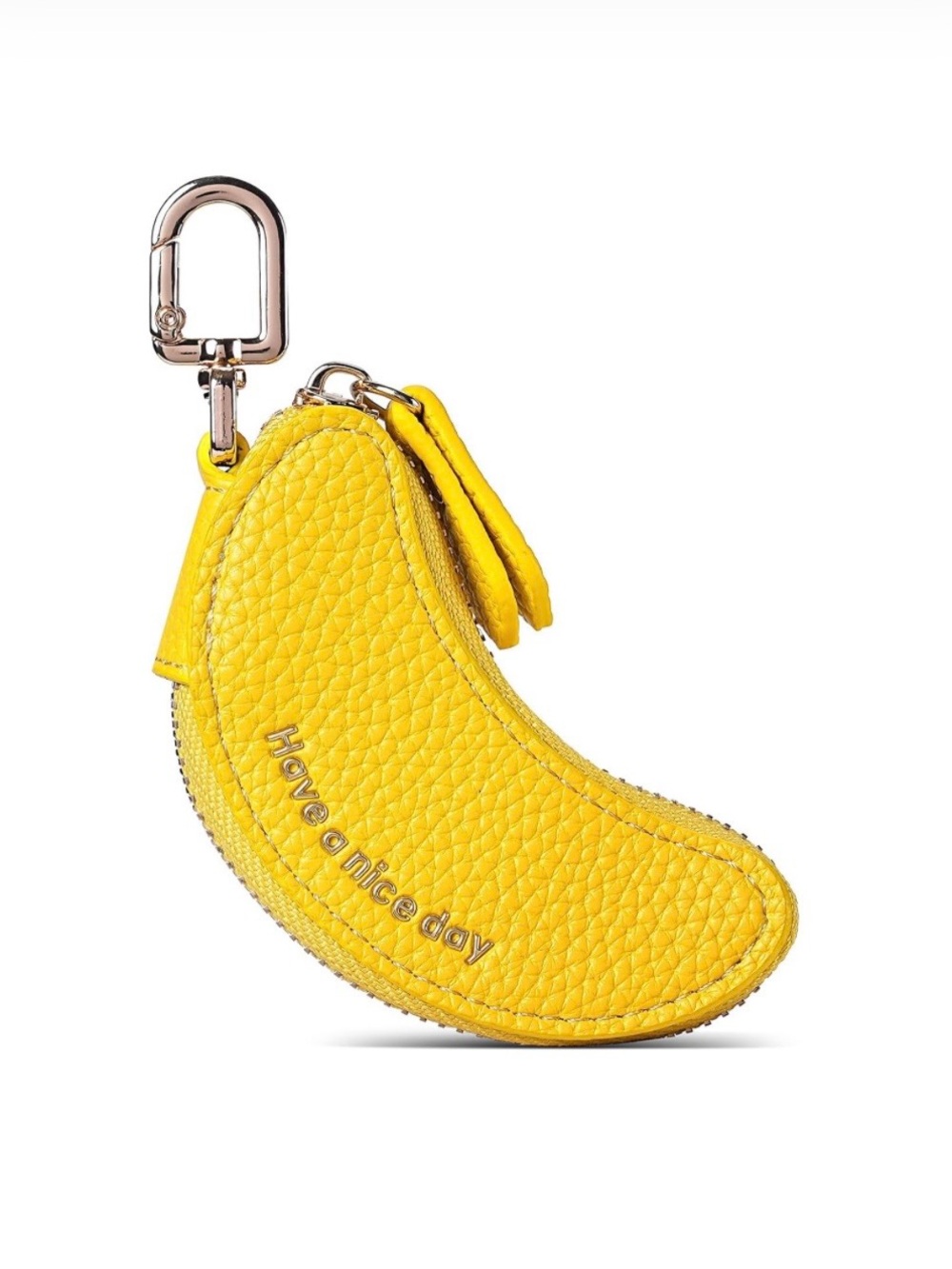 $25.00- Banana 🍌 Zip Coin Purse Bag Charm Keychain